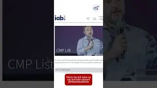 Prepare for This Important Google Update on GDPR and CMP #ytshorts