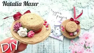 ПОСМОТРИТЕ ЧТО ПОЛУЧИЛОСЬ С КРЫШКИ ОТ БУТЫЛКИ/mini hat-hair clips/DIY NATALIA MAZER