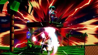 Ness and Little Mac have a little sparing match