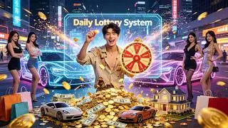 Binds daily lottery system From poor office worker to richest man Slaps relatives wins love 