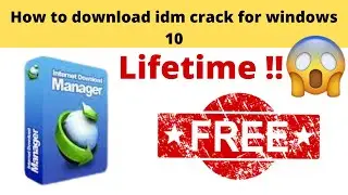 how to download idm crack for windows 10 | idm crack  | HINDI