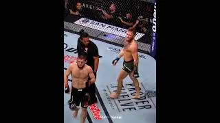 Khabib’s feint in action 