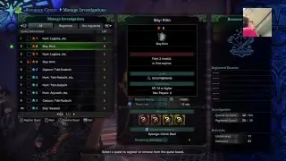 MHW Gold Crown Small & Large: Platinum Trophy Help/ Investigation Hunting