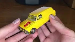 Обзор масштабной модели Москвич-434 Олимпийский мишка (сделано в СССР, модель А6)