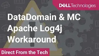 Apache Log4J Workaround for DataDomain & DD Management Center - CVE-2021-44228