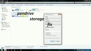 pen drive storage reduced fix