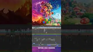 The SuperMarioMovie — Full editing timeline! Editor Eric Osmond #supermariomovie #supermariobros