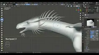 Blender Tutorial | Dragon Sculpting Part 1