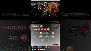 Guilty Gear XACPR - Axl  Combo