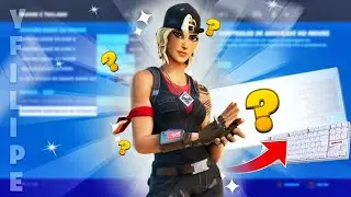 A MELHOR CONFIGURAÇÃO PARA  TECLADO E MOUSE DO FORTNITE CAPÍTULO 3