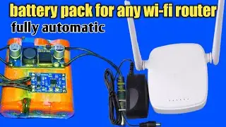 diy ups for wifi router | ups for modem | ups for modem | lithium ion battery pack