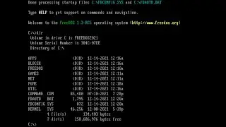FreeDOS 1.3 RC5 is here!