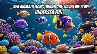 Sea Animals Song, Under the Waves We Play!