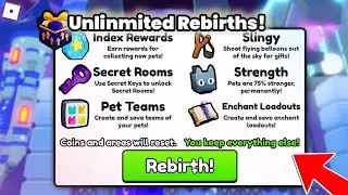 How To Rebirth INSTANTLY in Pet Sim 99!