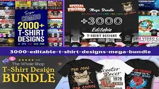 5000+ Editable T Shirt Designs