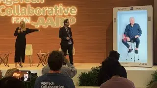 Proto Keynote featuring William Shatner & Howie Mandel holograms at CES