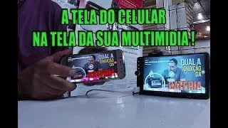 Como fazer espelhamento do celular na central muitimidia mp5 