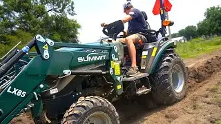 Digging a Drainage Ditch with the Summit TX25 - 50 Hour Review