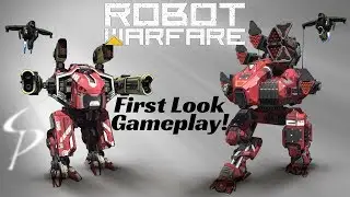 New Mech Game - Robot Warfare Online - First Look Game Play
