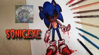 COMO DIBUJAR A SONIC.EXE  / how to dra sonic.exe