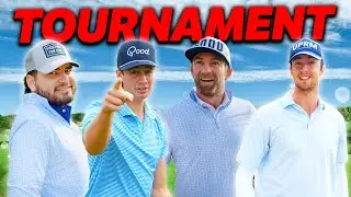 We Entered Into a 4 Man Scramble Tournament