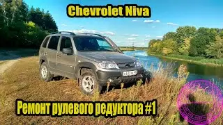 Ремонт рулевого редуктора Нива Шевроле #1