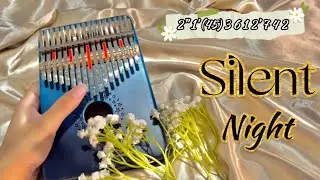 Silent Night | tutorial kalimba cover | 17 keys