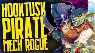 Mech-Pirate Hooktusk Rogue | P2 | Rise of Shadows | Hearthstone | Dekkster
