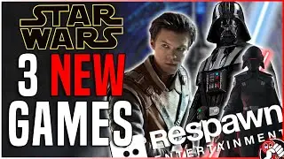 Star Wars FPS?! 3 NEW STAR WARS GAMES FROM RESPAWN! Reaction and Speculation!
