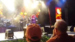 Chaka khan concert at Eat to the beat series