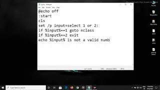 Create a program called decision making program ?  in notepad  window #code #notepads
