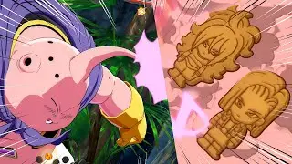 【DBFZヒロピン】魔人ブウにクッキーにされる21号と18号【状態変化】4K画質