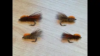 имитация ручейника Balloon Caddis сухая мушка