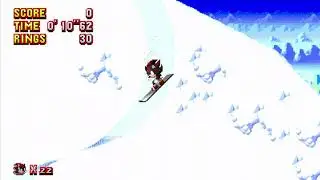 Sonic A.I.R shadow with flying super shadow mod