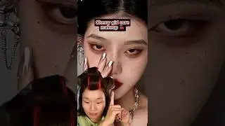 Cherry girl #halloween #makeup 🍒🎃🦇 #макияж #korea #koreanmakeup