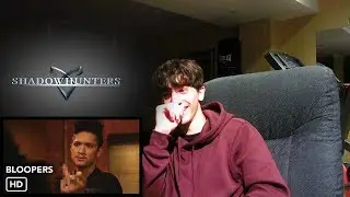 Shadowhunters Season 2 Bloopers REACTION - BLOOPER REEL Part 1 & 2! (Shadowhunters Reactions)