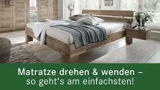 Matratze drehen und wenden - wir zeigen wie es richtig geht!