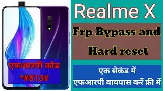 Realme X (RMX1901) Android 11/1 Click Frp Bypass |New Trick 2025| Bypass Google Account 100% Working