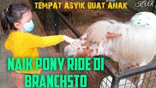 SERUW!!! Pony Ride di Branchsto #taman bermain #kidszone