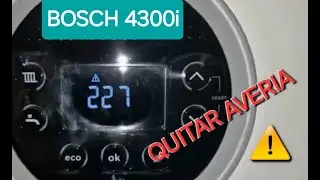 Caldera BOSCH 4300i W codigo de averia 227 no funciona instrucciones y reset