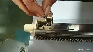 Ganti wayer atas mesin fotocopy IR5020, IR5000