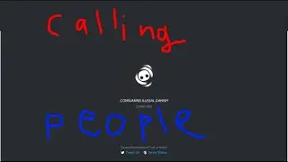 calling random people on discord (because yes)