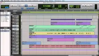 Working with Groups in Pro Tools