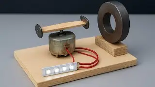 How To Make Free Energy Generator With Magnet And DC Motor | digital smart idea