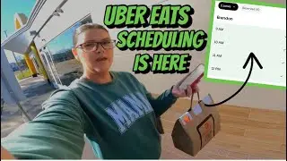 UBER EATS Update Forcing Drivers to Schedule EVERY Shift in 2026  (ride along)