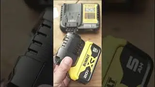 Dewalt's smallest battery charger #shorts