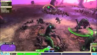 Spore Космические Приключения : Стоит ли играть? 2-я стадия Существо(Теранозавр-олень)