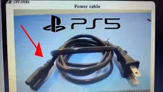 This is how the PS5 power cable looks like......