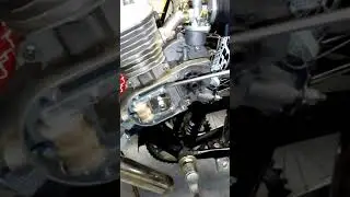 Repair of F-80cc bicycle motor.
