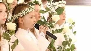 I Komunia Święta Parafia św, Antoniego i św  Jadwigi w Granowcu 21 05 2023r
